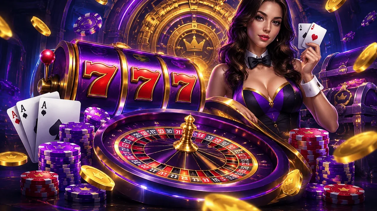 Rajbet casino vibrant slot machine interface